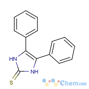 CAS No:2349-58-8 4,5-diphenyl-1,3-dihydroimidazole-2-thione