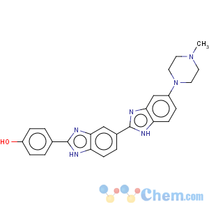 CAS No:23491-44-3 Phenol,4-[5-(4-methyl-1-piperazinyl)[2,5'-bi-1H-benzimidazol]-2'-yl]-