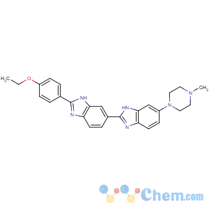 CAS No:23491-52-3 2-(4-ethoxyphenyl)-6-[6-(4-methylpiperazin-1-yl)-1H-benzimidazol-2-yl]-<br />1H-benzimidazole