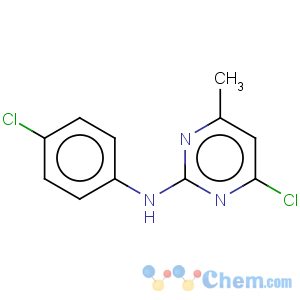 CAS No:23497-36-1 2-Pyrimidinamine,4-chloro-N-(4-chlorophenyl)-6-methyl-