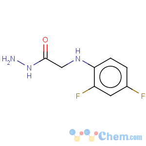 CAS No:2351-00-0 Glycine,N-(2,4-difluorophenyl)-, hydrazide