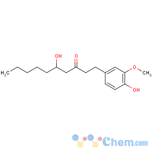 CAS No:23513-14-6 (5S)-5-hydroxy-1-(4-hydroxy-3-methoxyphenyl)decan-3-one