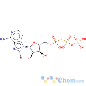 CAS No:23567-97-7 Adenosine5'-(tetrahydrogen triphosphate), 8-bromo-