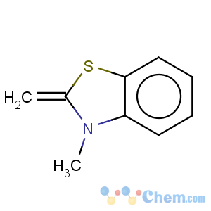 CAS No:23574-67-6 Benzothiazole,2,3-dihydro-3-methyl-2-methylene-