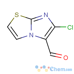 CAS No:23576-84-3 6-chloroimidazo[2,1-b][1,3]thiazole-5-carbaldehyde
