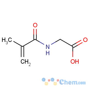 CAS No:23578-45-2 2-(2-methylprop-2-enoylamino)acetic acid