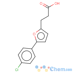 CAS No:23589-02-8 2-Furanpropanoic acid,5-(4-chlorophenyl)-