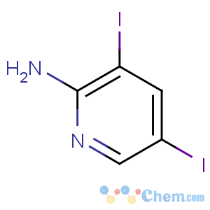 CAS No:23597-15-1 3,5-diiodopyridin-2-amine