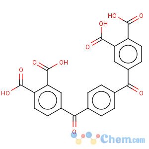 CAS No:23602-85-9 1,2-Benzenedicarboxylicacid, 4,4'-(1,4-phenylenedicarbonyl)bis- (9CI)