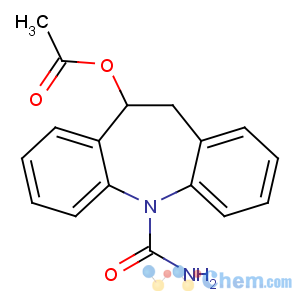 CAS No:236395-14-5 [(5S)-11-carbamoyl-5,6-dihydrobenzo[b][1]benzazepin-5-yl] acetate
