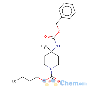 CAS No:236406-14-7 1-Piperidinecarboxylicacid, 4-methyl-4-[[(phenylmethoxy)carbonyl]amino]-, 1,1-dimethylethyl ester