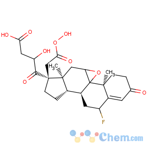 CAS No:23641-00-1 Pregn-4-ene-3,20-dione,17,21-bis(acetyloxy)-9,11-epoxy-6-fluoro-, (6a,9b,11b)-