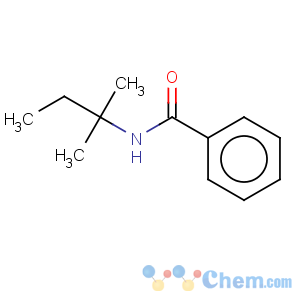 CAS No:23646-72-2 Benzamide, N-(1,1-dimethylpropyl)-