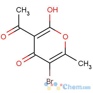 CAS No:23668-03-3 2H-Pyran-2-one,3-acetyl-5-bromo-4-hydroxy-6-methyl-