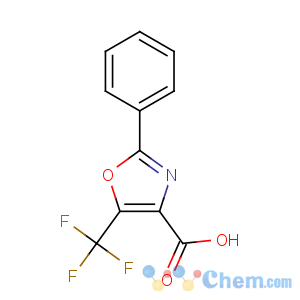 CAS No:236736-23-5 2-phenyl-5-(trifluoromethyl)-1,3-oxazole-4-carboxylic acid