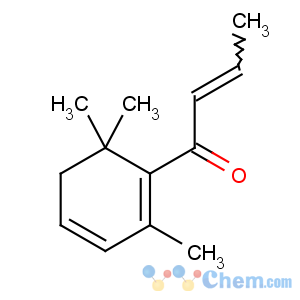 CAS No:23696-85-7 (E)-1-(2,6,6-trimethylcyclohexa-1,3-dien-1-yl)but-2-en-1-one