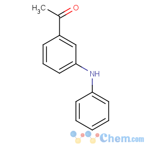 CAS No:23699-65-2 1-(3-anilinophenyl)ethanone