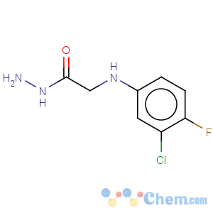 CAS No:2370-44-7 Glycine,N-(3-chloro-4-fluorophenyl)-, hydrazide