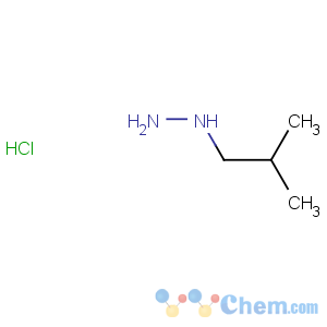CAS No:237064-47-0 Hydrazine,(2-methylpropyl)-, hydrochloride (1:1)