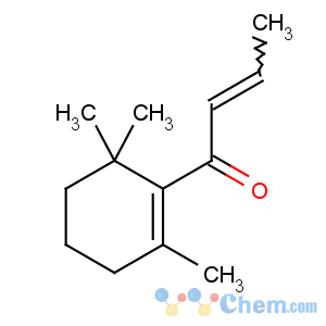 CAS No:23726-91-2 (E)-1-(2,6,6-trimethylcyclohexen-1-yl)but-2-en-1-one
