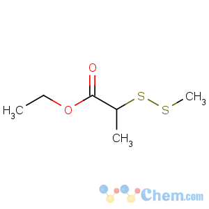 CAS No:23747-43-5 ethyl 2-(methyldisulfanyl)propanoate