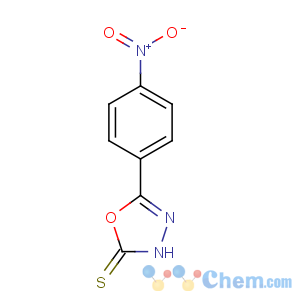 CAS No:23766-30-5 5-(4-nitrophenyl)-3H-1,3,4-oxadiazole-2-thione