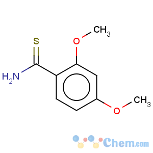 CAS No:23822-07-3 Benzenecarbothioamide,2,4-dimethoxy-