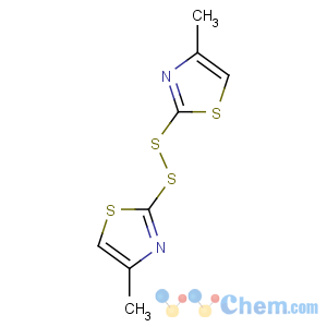 CAS No:23826-98-4 4-methyl-2-[(4-methyl-1,3-thiazol-2-yl)disulfanyl]-1,3-thiazole