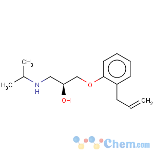 CAS No:23846-71-1 2-Propanol,1-[(1-methylethyl)amino]-3-[2-(2-propen-1-yl)phenoxy]-, (2S)-