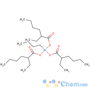 CAS No:23850-94-4 [butyl-bis(2-ethylhexanoyloxy)stannyl] 2-ethylhexanoate