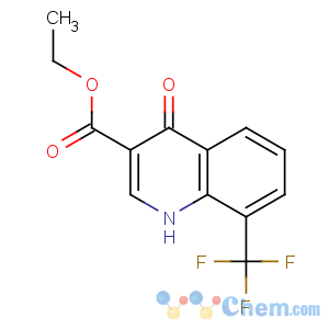 CAS No:23851-84-5 ethyl 4-oxo-8-(trifluoromethyl)-1H-quinoline-3-carboxylate