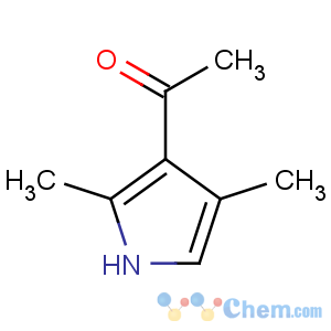 CAS No:2386-25-6 1-(2,4-dimethyl-1H-pyrrol-3-yl)ethanone