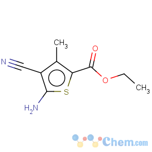 CAS No:23903-46-0 2-Thiophenecarboxylicacid, 5-amino-4-cyano-3-methyl-, ethyl ester