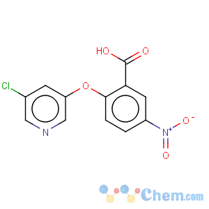 CAS No:239081-09-5 Benzoic acid,2-[(5-chloro-3-pyridinyl)oxy]-5-nitro-