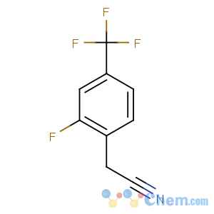 CAS No:239087-11-7 2-[2-fluoro-4-(trifluoromethyl)phenyl]acetonitrile