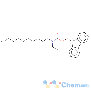 CAS No:239088-22-3 Carbamic acid,decyl(2-oxoethyl)-, 9H-fluoren-9-ylmethyl ester (9CI)