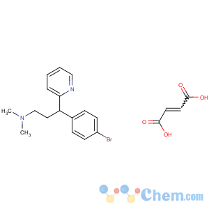 CAS No:2391-03-9 (3S)-3-(4-bromophenyl)-N,<br />N-dimethyl-3-pyridin-2-ylpropan-1-amine