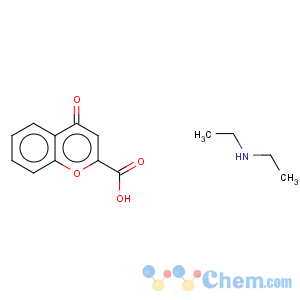 CAS No:23915-80-2 4-oxo-4H-1-benzopyran-2-carboxylic acid, compound with diethylamine (1:1)