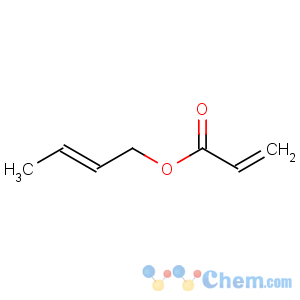 CAS No:23916-33-8 2-Propenoic acid,2-buten-1-yl ester