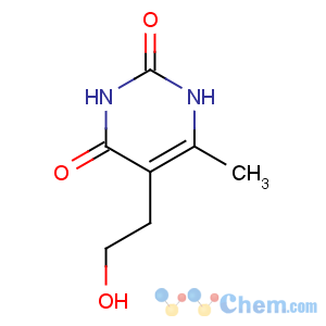 CAS No:23935-66-2 2,4(1H,3H)-Pyrimidinedione, 5-(2-hydroxyethyl)-6-methyl-