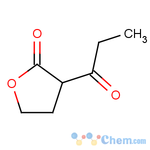 CAS No:23938-71-8 2(3H)-Furanone, dihydro-3-(1-oxopropyl)-