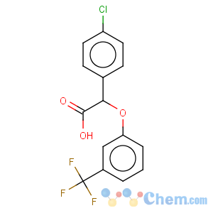 CAS No:23953-40-4 4-chlorophenyl-[3-(trifluoromethyl)phenoxy]acetic acid