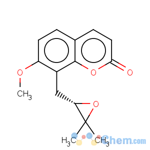 CAS No:23971-42-8 2H-1-Benzopyran-2-one,8-[[(2S)-3,3-dimethyl-2-oxiranyl]methyl]-7-methoxy-