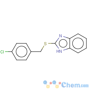 CAS No:23976-76-3 1H-Benzimidazole,2-[[(4-chlorophenyl)methyl]thio]-