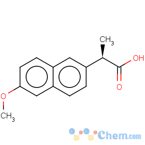 CAS No:23979-41-1 2-Naphthaleneaceticacid, 6-methoxy-a-methyl-,(aR)-