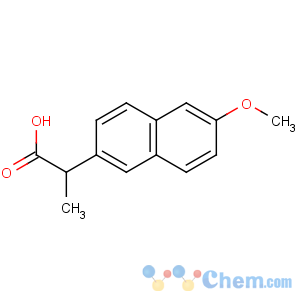 CAS No:23981-80-8 2-(6-methoxynaphthalen-2-yl)propanoic acid