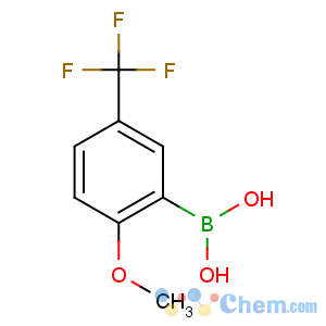 CAS No:240139-82-6 [2-methoxy-5-(trifluoromethyl)phenyl]boronic acid