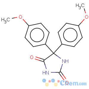 CAS No:2402-44-0 5,5-bis(4-methoxyphenyl)imidazolidine-2,4-dione