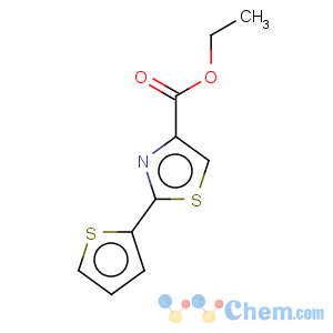 CAS No:24043-97-8 ethyl 2-thiophen-2-yl-1,3-thiazole-4-carboxylate