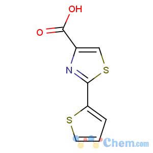 CAS No:24044-07-3 2-thiophen-2-yl-1,3-thiazole-4-carboxylic acid
